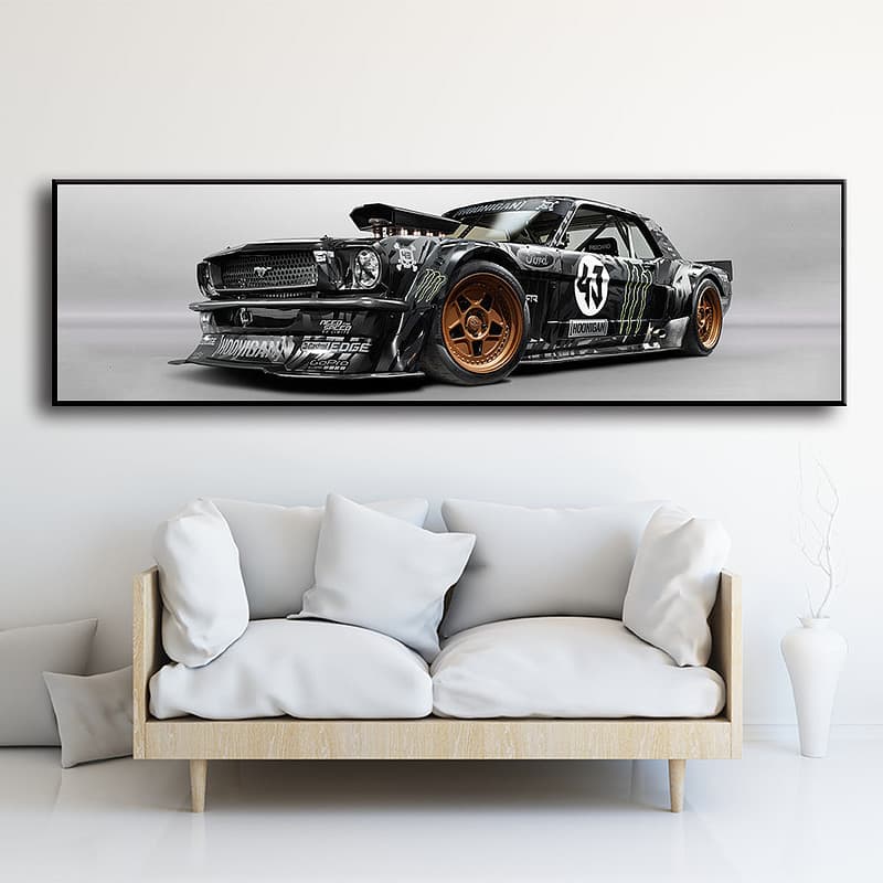 Tableau Voiture Mustang Ken Block