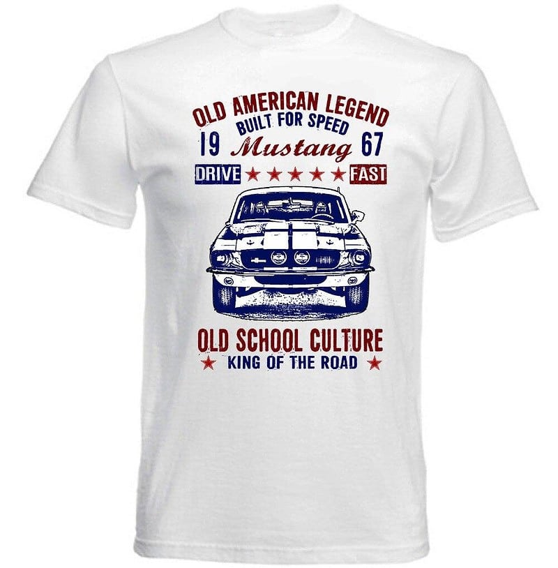 T Shirt Mustang American Legend