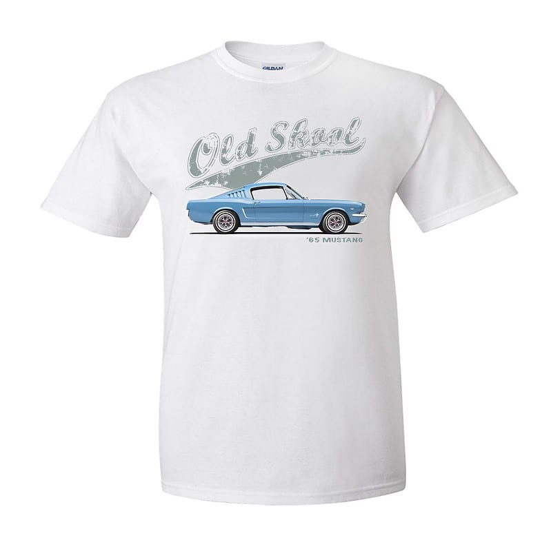 T Shirt Mustang Old School Géneration